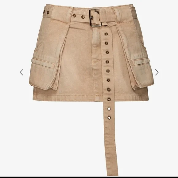 SER.O.YA Lia Skirt Sand Dune NWT - Picture 6 of 14